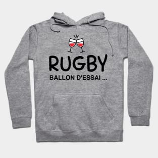 French Rugby sport alcool Hoodie